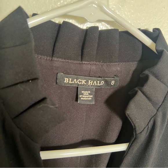 Black Halo Antoinette Sleeveless Jumpsuit Black 8 - Picture 9 of 11